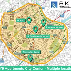 Apartmán Sky9 Center
